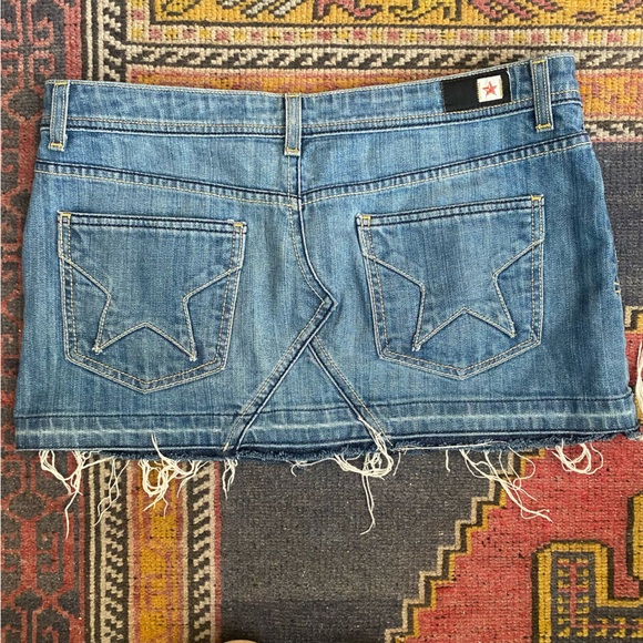 Y2K People’s Liberation ~ Irene Denim mini skirt - Picture 4 of 7